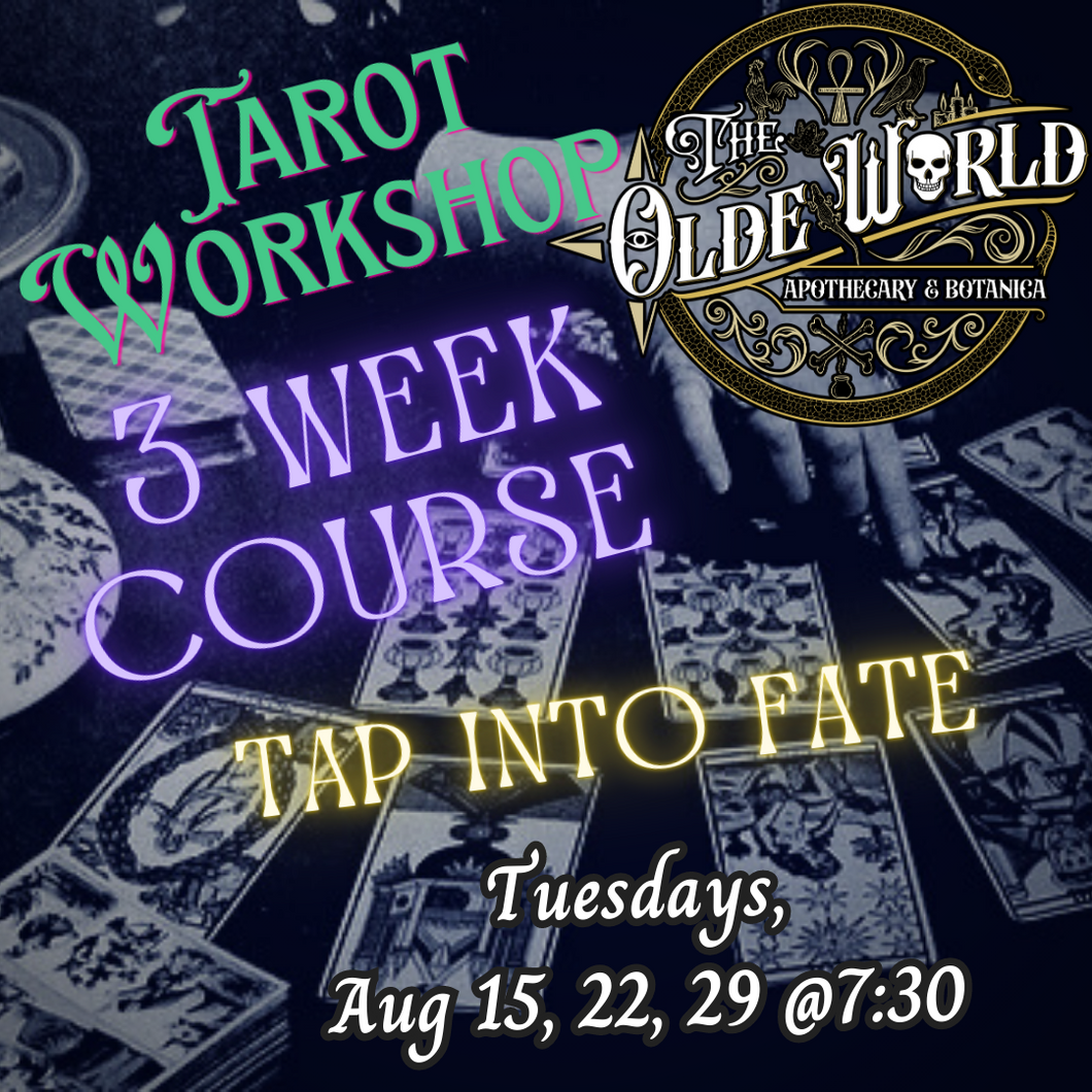 Tarot Workshop: Three Week Course