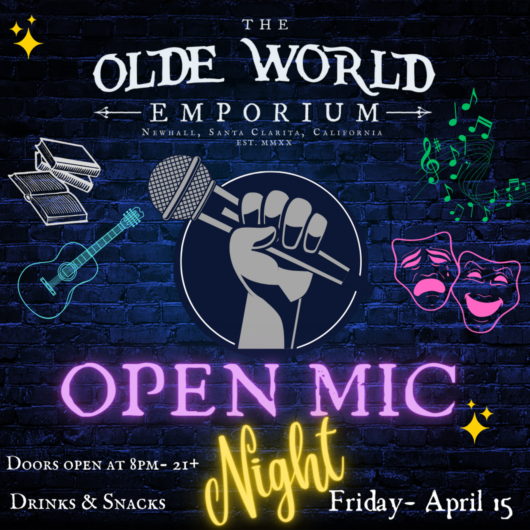 Open Mic Night April 14