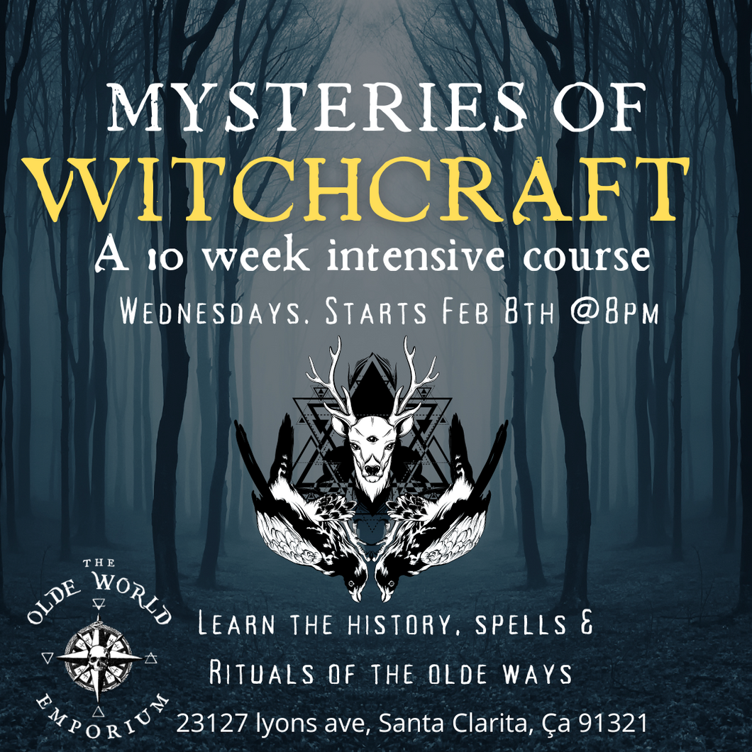 Mysteries of Witchcraft: 10 Week Course